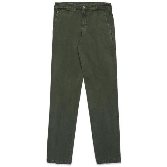 Pantaloni da uomo in cotone marrone da lifestyle