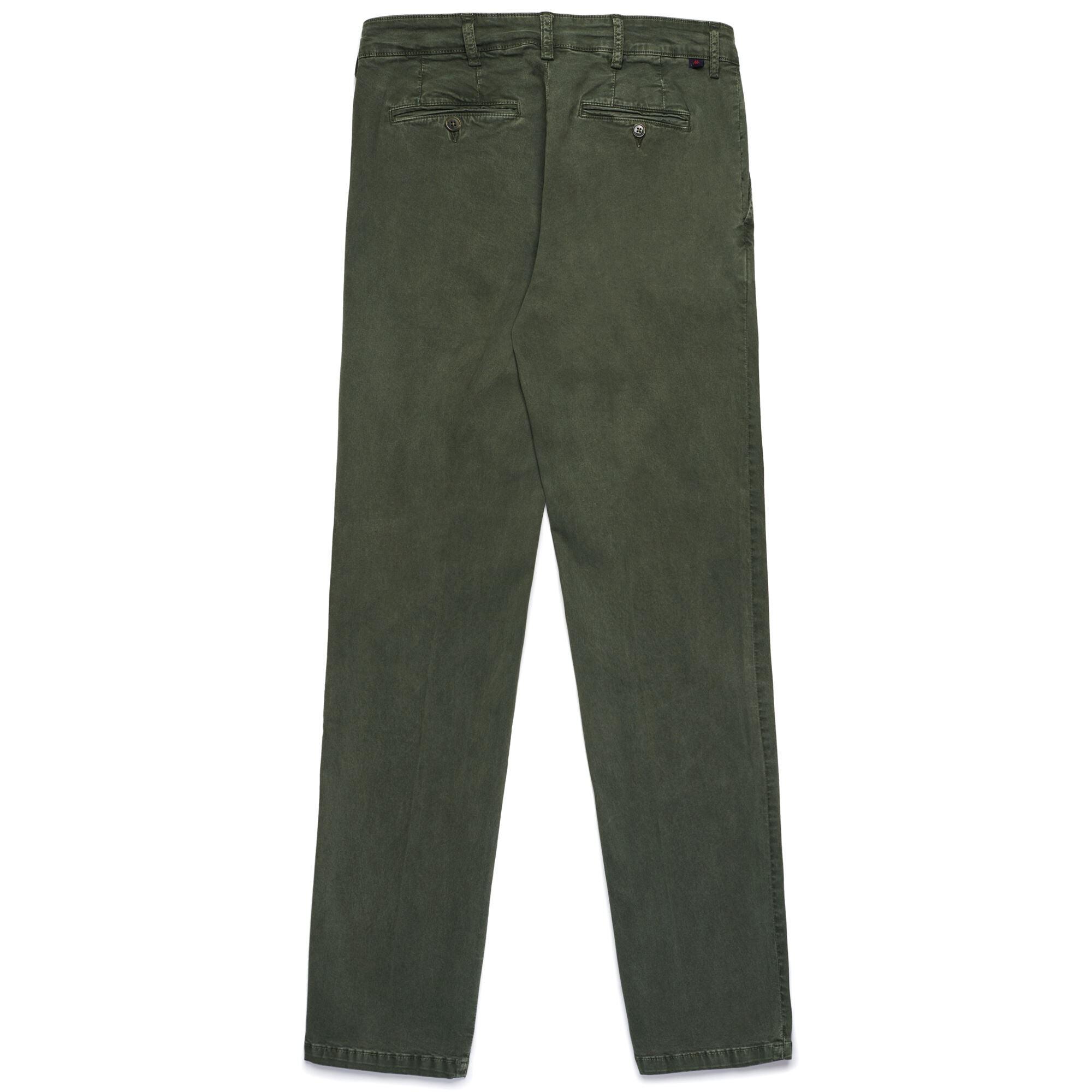 Pantaloni da uomo in cotone verde da lifestyle 2/2