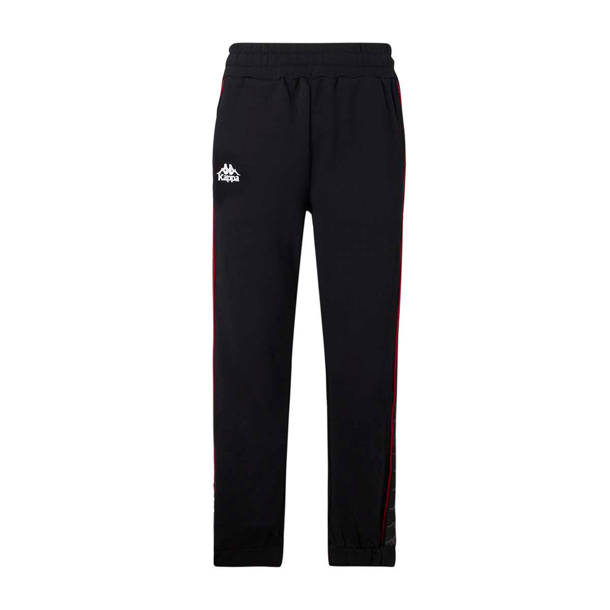 Pantalon de survêtement pour femme noir pour streetwear sportif 2/5