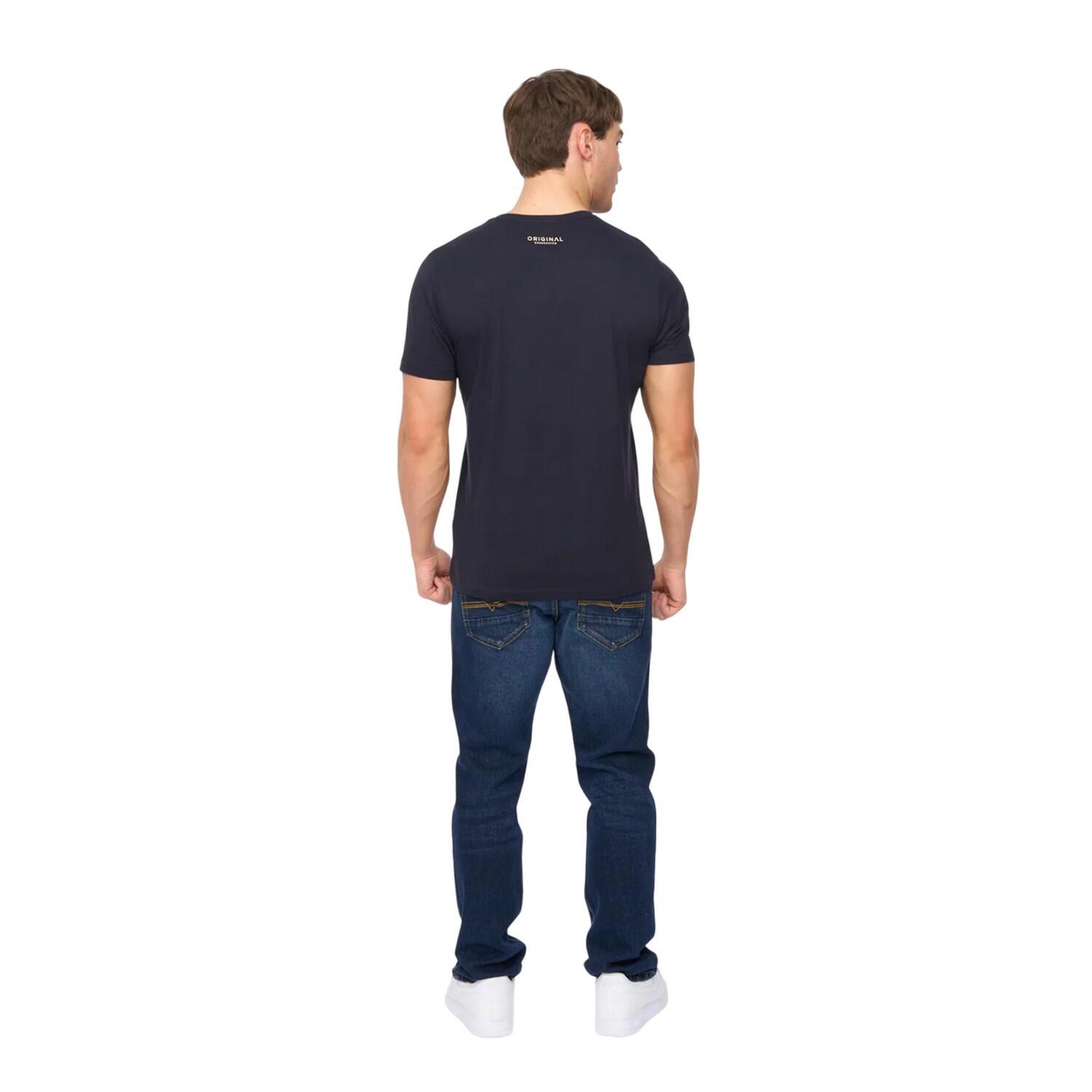 "Motocross" TShirt für Herren Marine 3/5