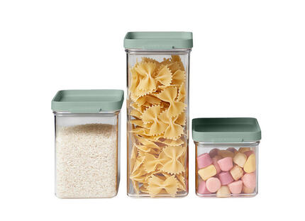 - Aufbewahrungsboxen 3er-Set Omnia - 0,7, 1,1, 2l - Nordic sage