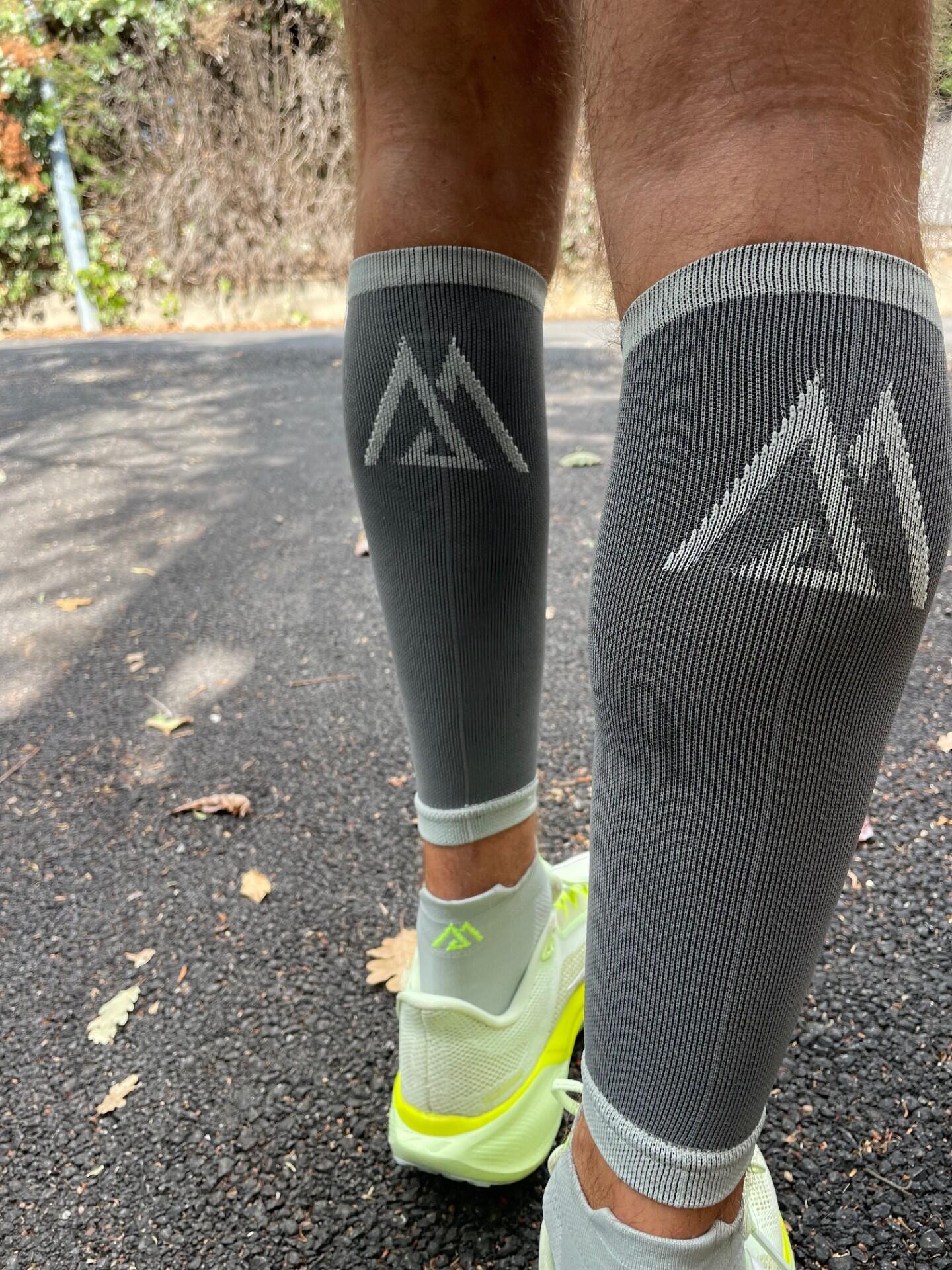 Manchons mollet de compression X-Trem - Effort et récupération - Gris Foncé 4/7