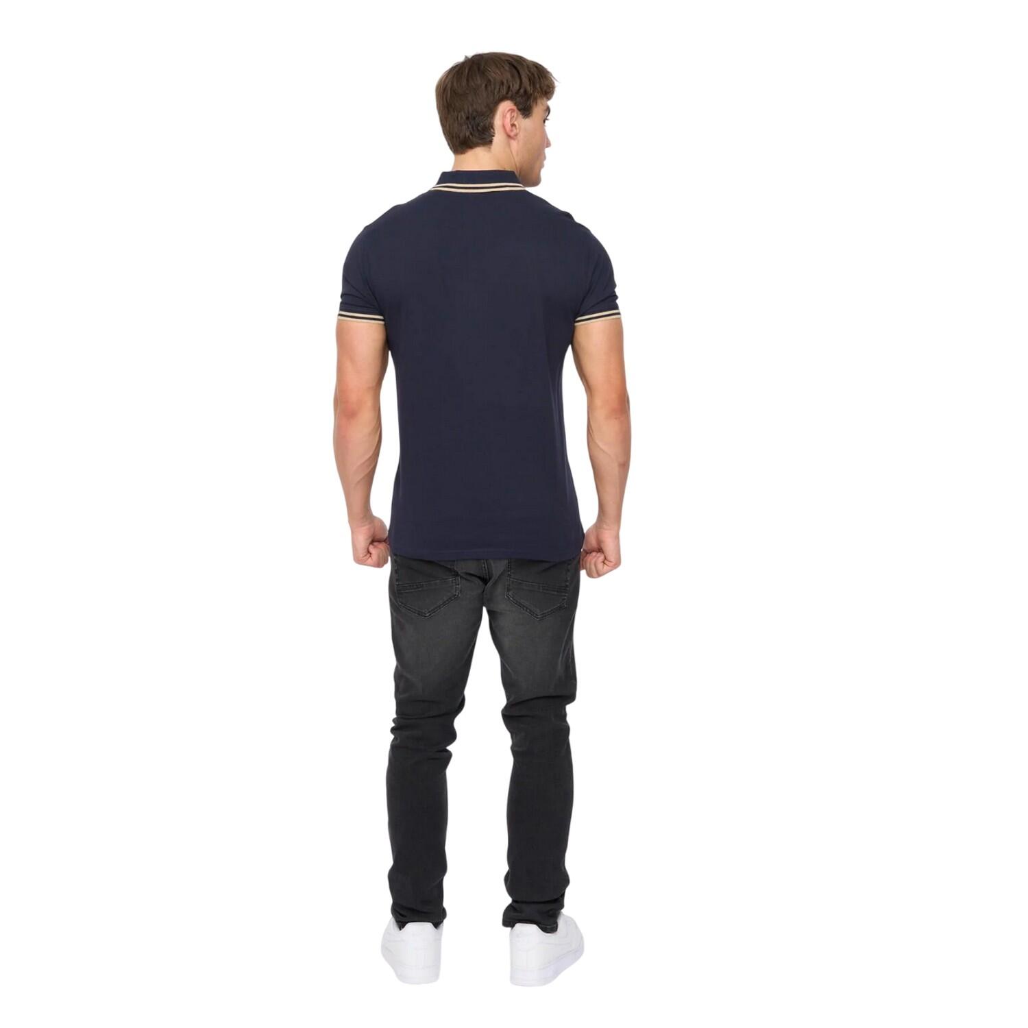 "Mackerby" Poloshirt für Herren Marine 3/4