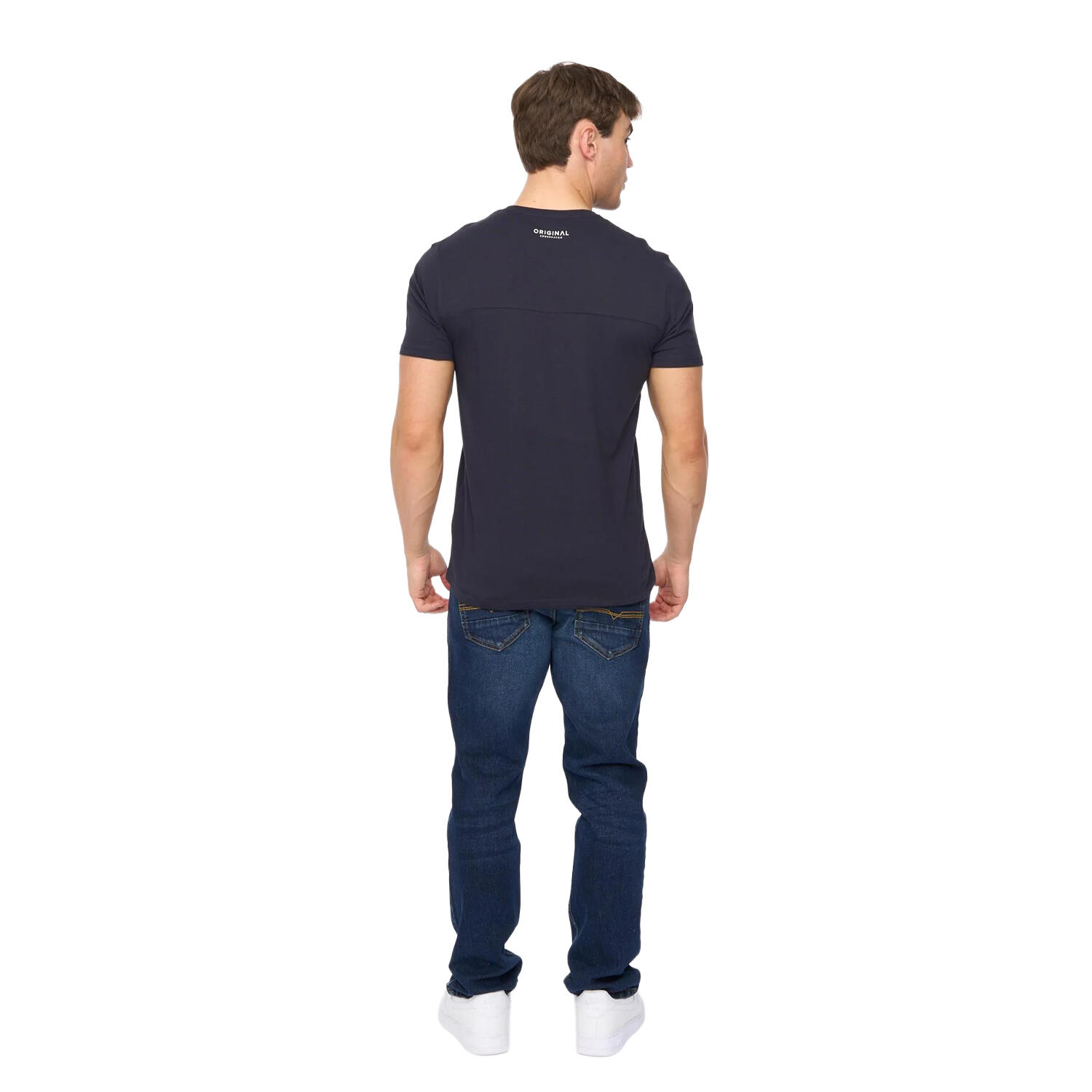"Carritore" TShirt für Herren Marine 3/4