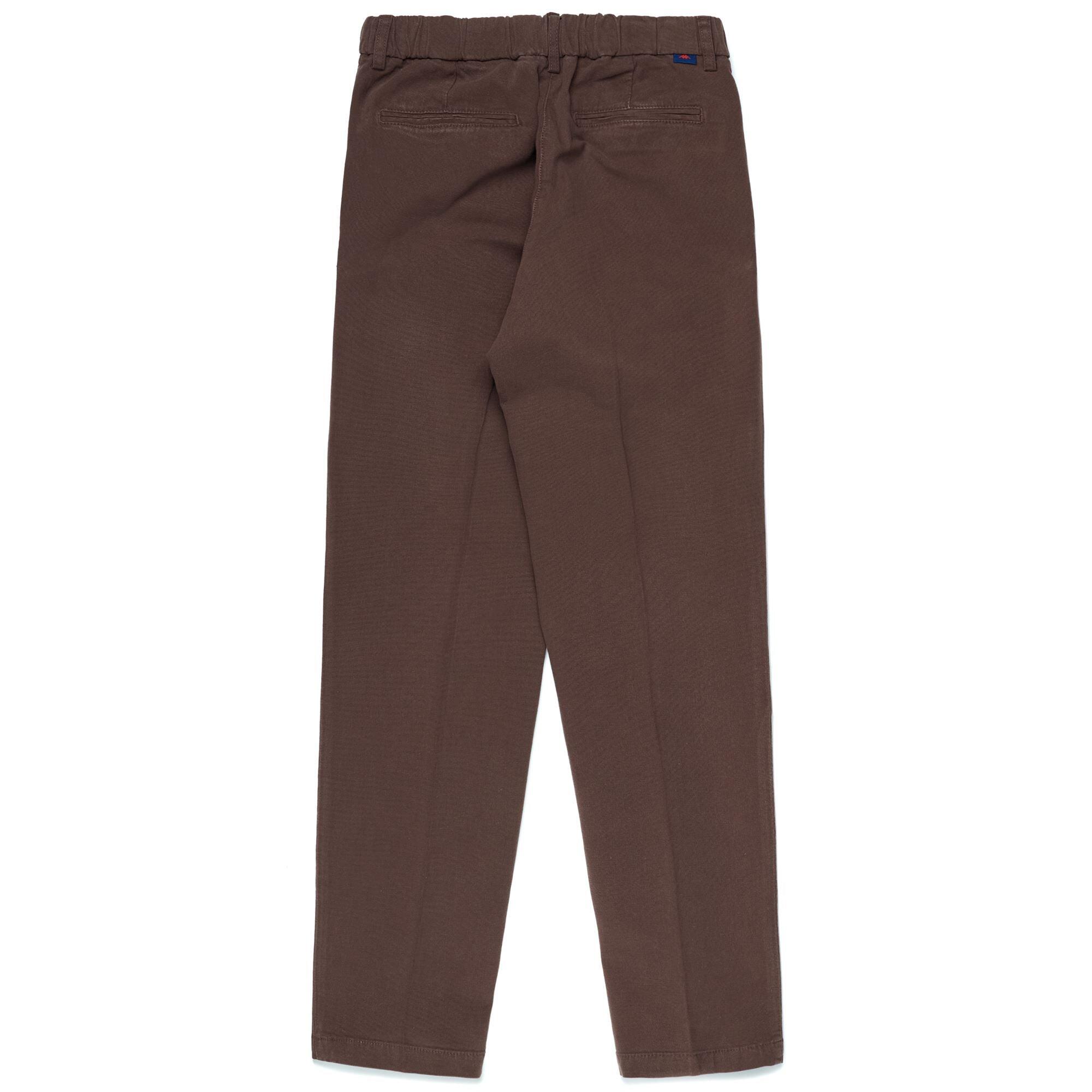Pantaloni da donna in cotone marrone da lifestyle 2/2