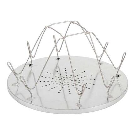 Grille-pain pliable Highlander acier inoxydable 4 tranches ultra léger 180 g