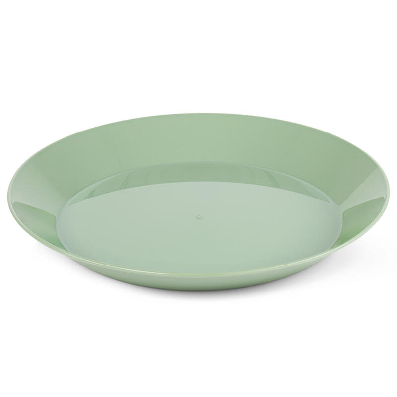 Plato Cascadian GSI Outdoors 9,5" de polypropileno reciclado ligero, sin BPA 1/2