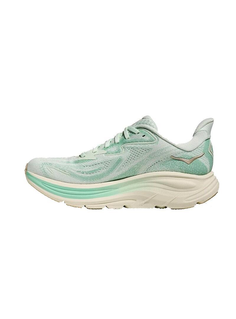 Hardloopschoen Hoka Clifton 10 Dames Groen 2/6