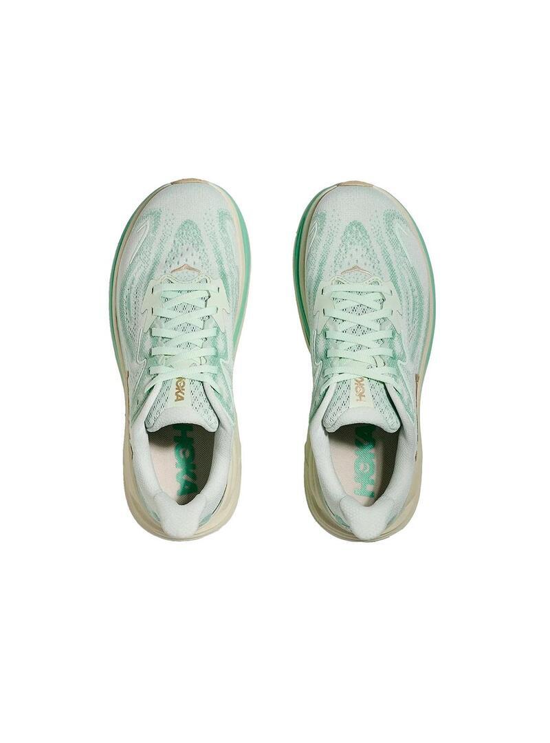 Hardloopschoen Hoka Clifton 10 Dames Groen 5/6