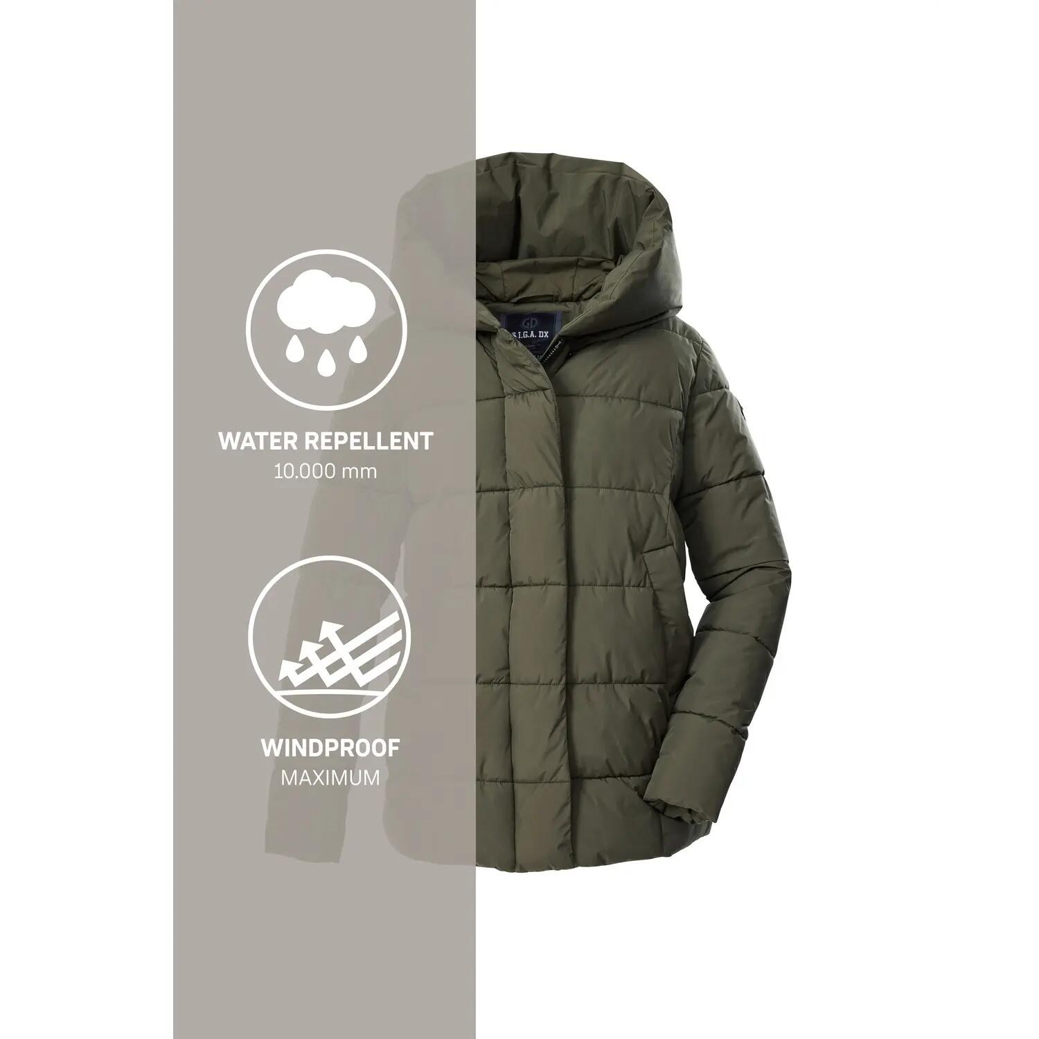 Plumífero con capucha de mujer G.I.G.A. DX GW 57 6/6