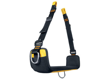 Sitzwerkzeug vertikal von Singing Rock Franklin gelb, ergonomisch