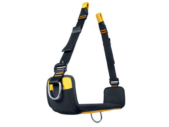 Sitzwerkzeug vertikal von Singing Rock Franklin gelb, ergonomisch