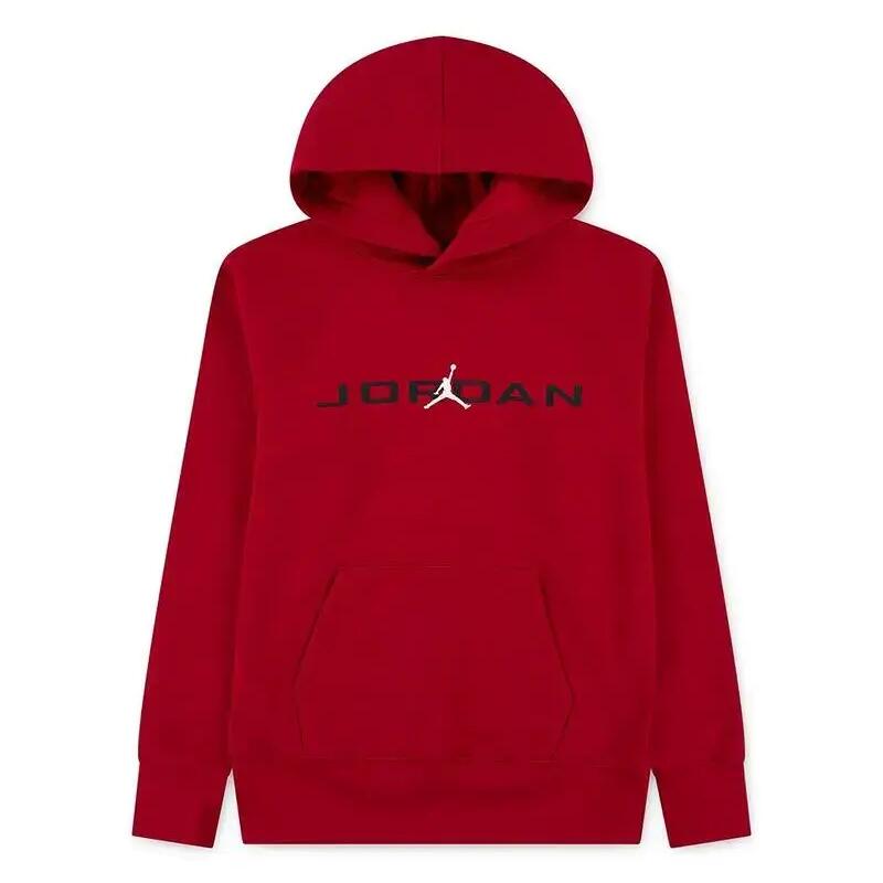 Jordan Baseline Red Polar Fleece Hoodies for Boys