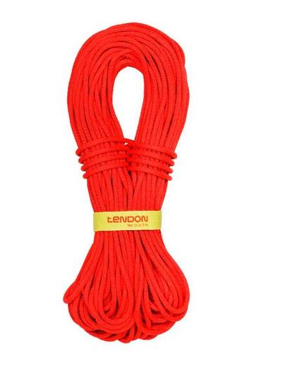 Corde jumelée Tendon Master 7.0 60 m rouge 7 mm ultralégère Complete Shield