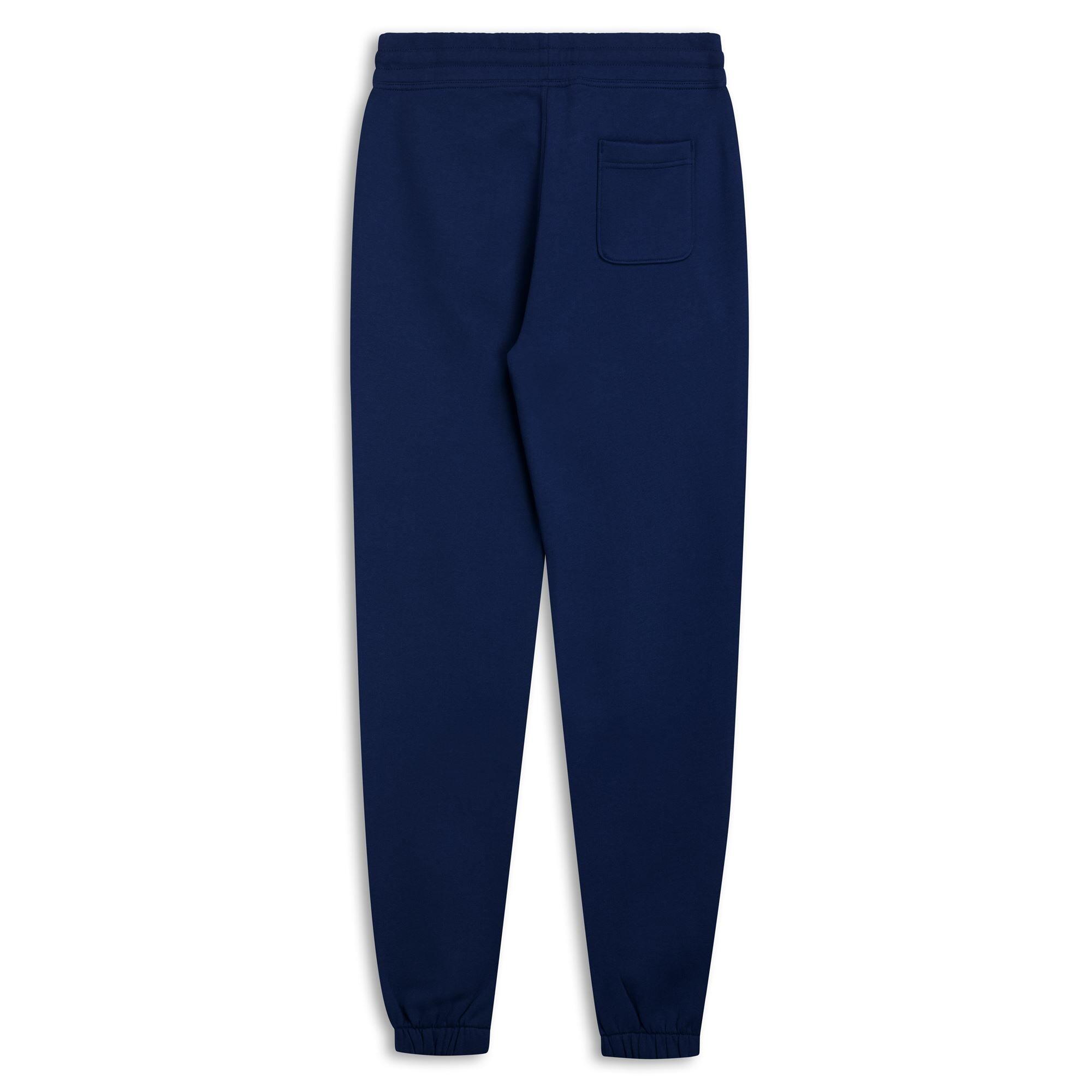 Pantaloni tuta da uomo in cotone blu da lifestyle 2/3