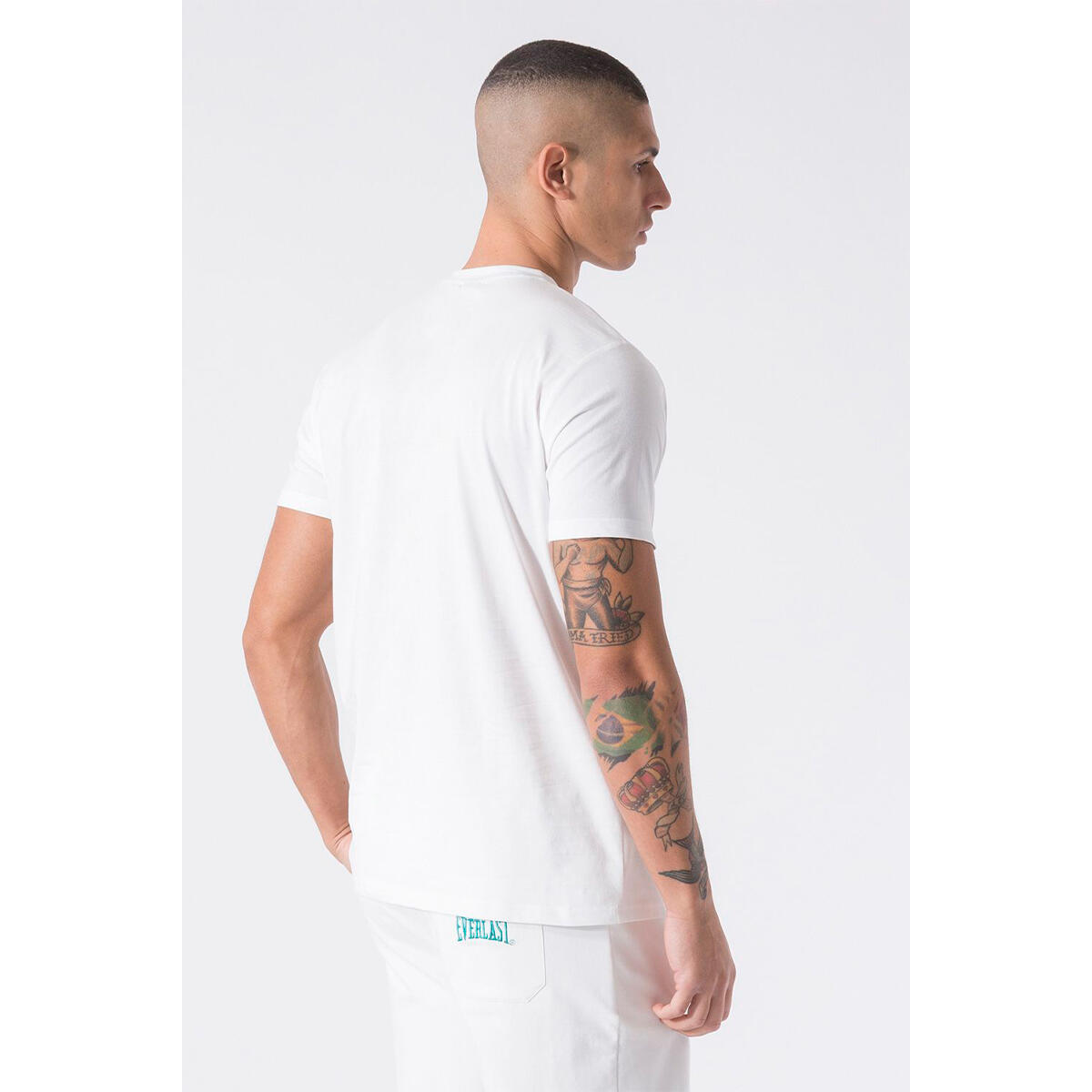 Everlast Camiseta Blanca con Logo 2/3