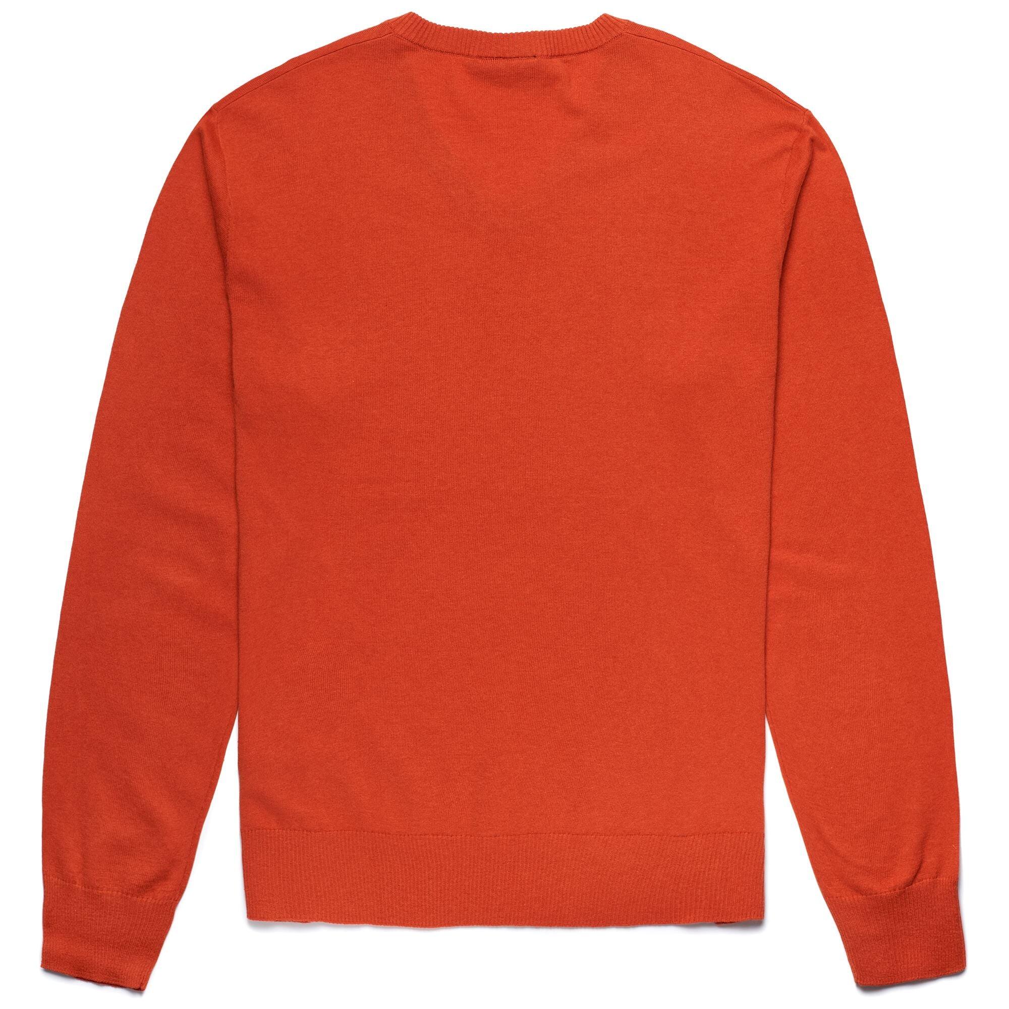 Maglione da uomo in cotone arancione da lifestyle 2/2