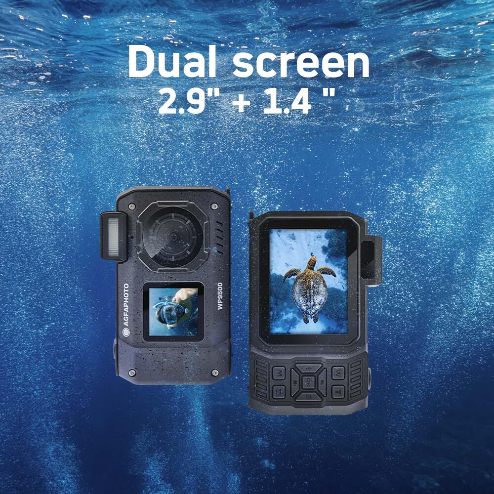 AgfaPhoto Realishot WP9500 Waterproof 24MP, Zoom 18X, Vidéo 4K, Double Écran 5/5