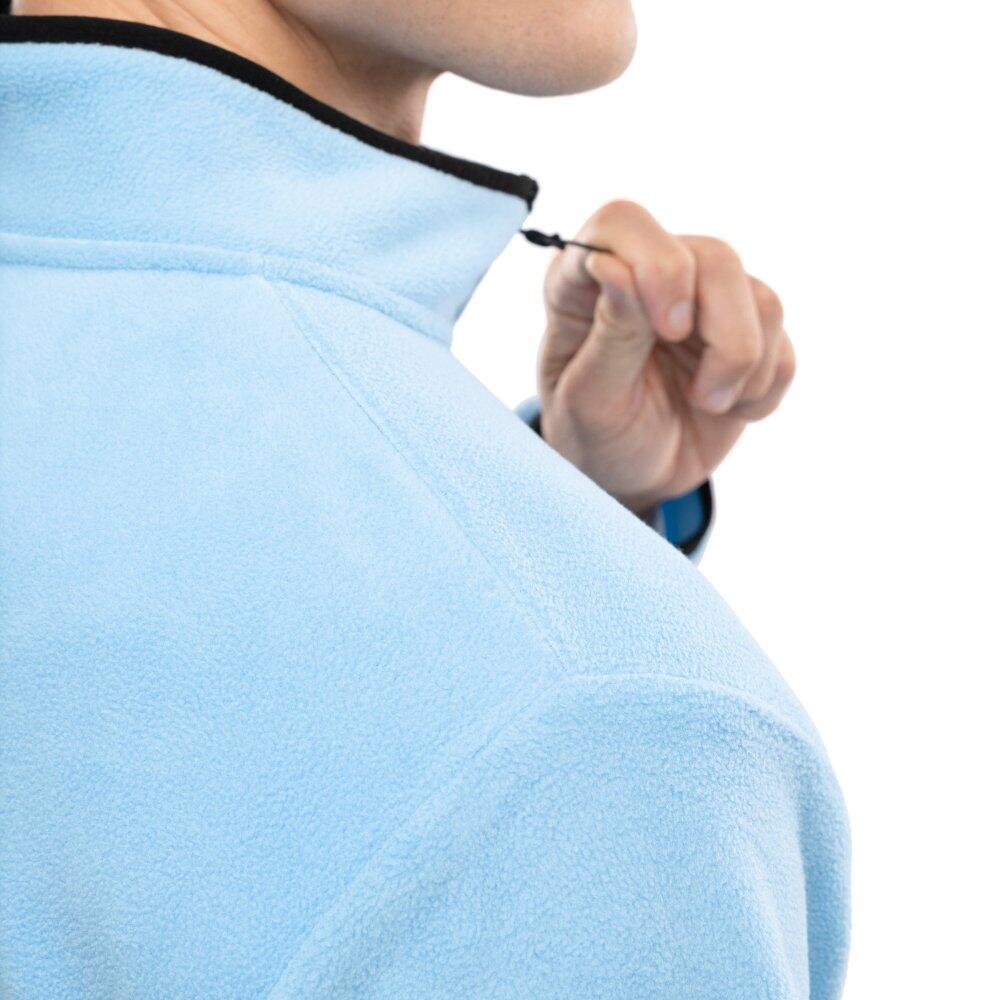 Heren Wintersport dikke fleece trui voor Momji Blauw 5/8