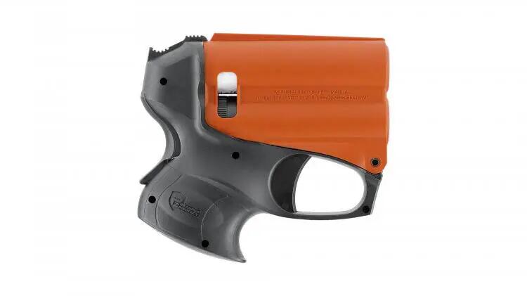 Walther PGS II önvédelmi spray pisztoly lámpával, fekete/narancs 5/5