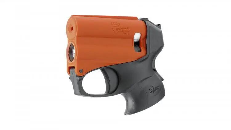 Walther PGS II önvédelmi spray pisztoly lámpával, fekete/narancs 4/5