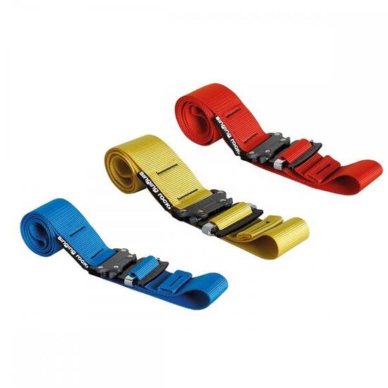 Ceinture Singing Rock Speed XL noire avec boucle SPEED légère et résistante