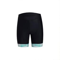 Cuissard de cyclisme femme CUBIC noir/vert