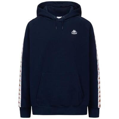Felpa da uomo in cotone grigio da streetwear sportivo