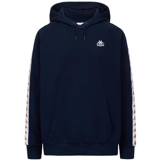 Felpa da uomo in cotone grigio da streetwear sportivo