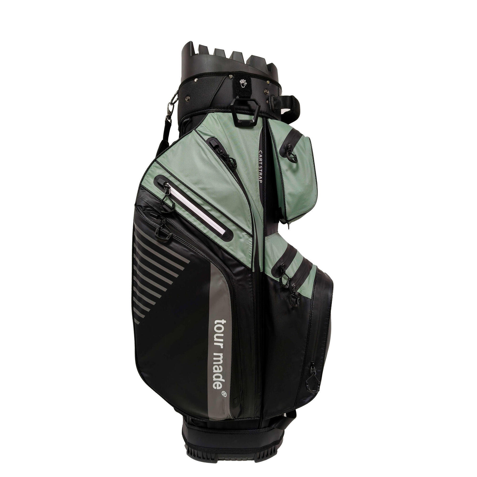 Tour Made - Sac De Golf Dryline Silence Waterproof Organizer De Tour Made - Sac De Golf - Noir|vert - No Size - Decathlon