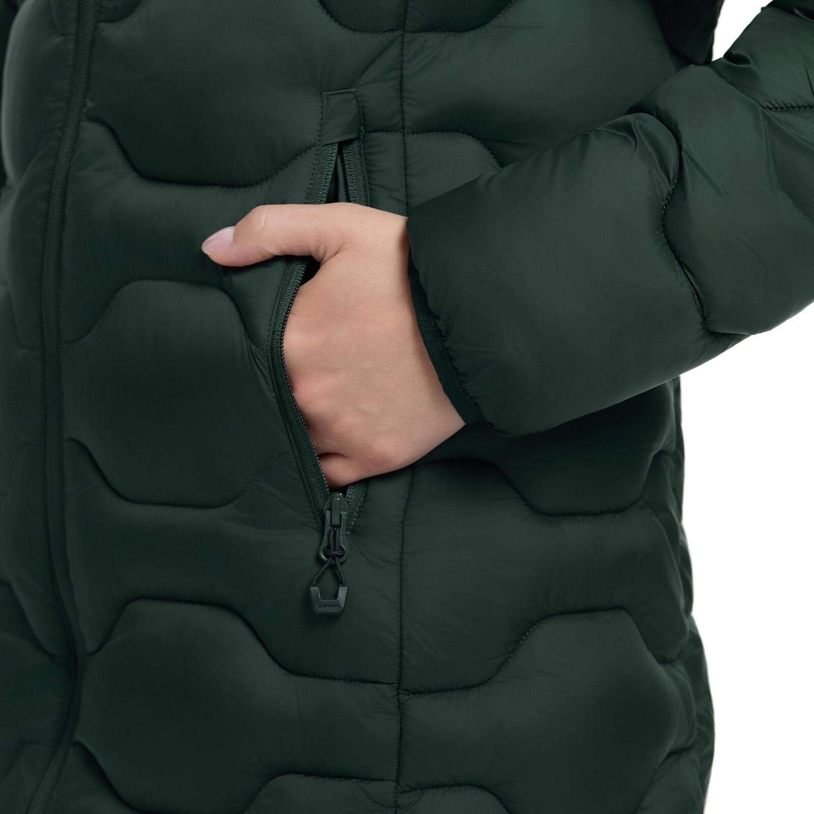 Steppmantel wärmend wasserabweisend Damen - Wintermantel Bandis 4/6