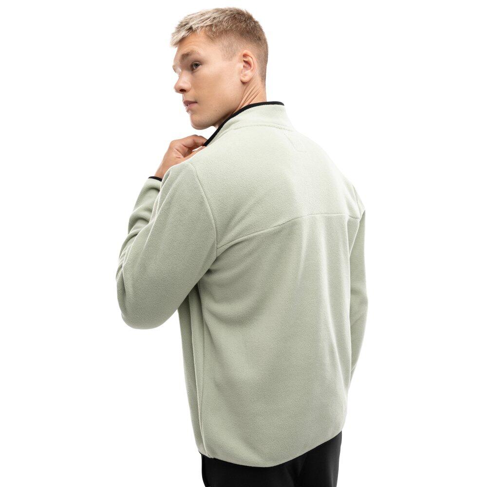 Pull polaire épais homme Sports d'hiver Myoko Vert 2/8