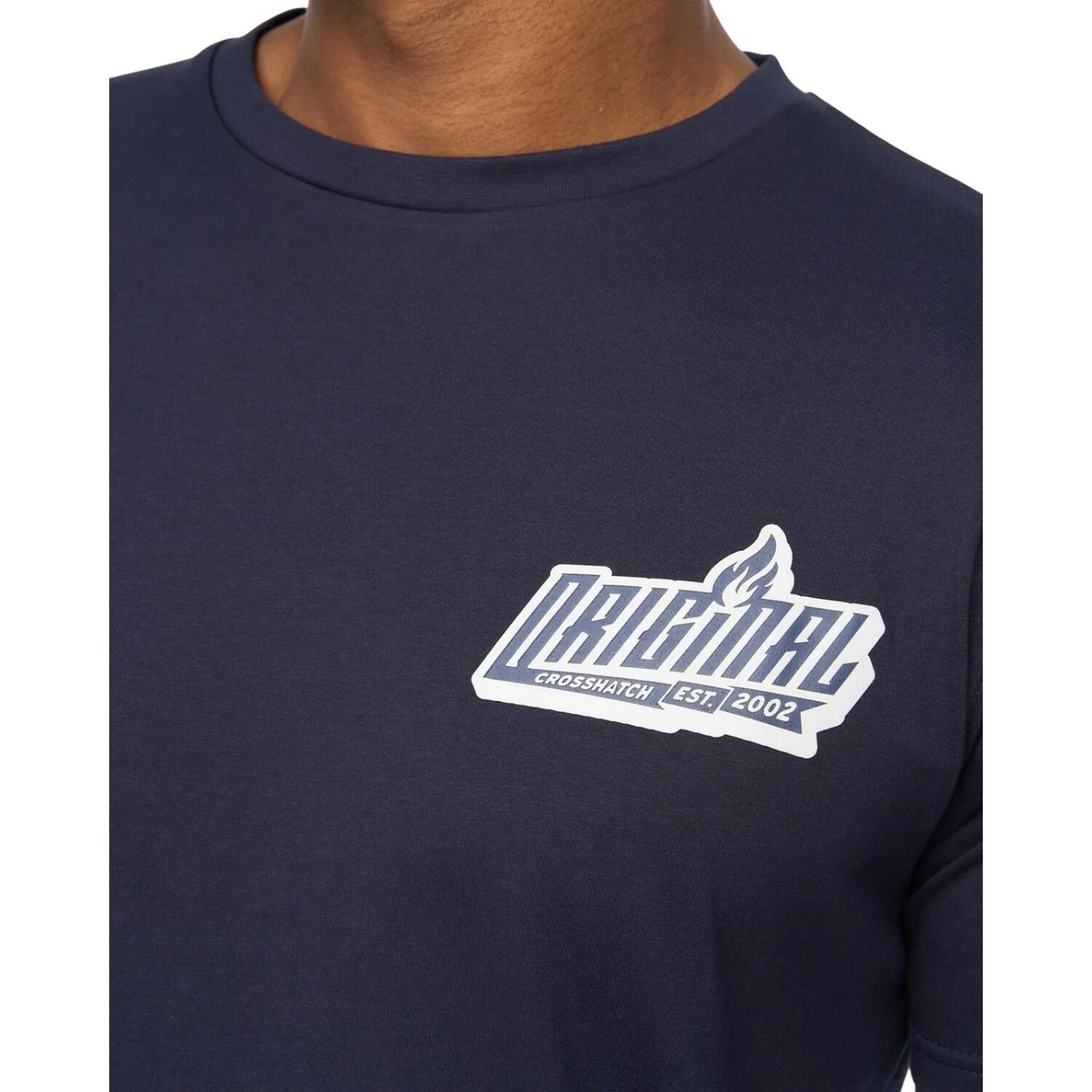 Tshirt JAMPSTEAD Homme (Bleu Marine) 4/5