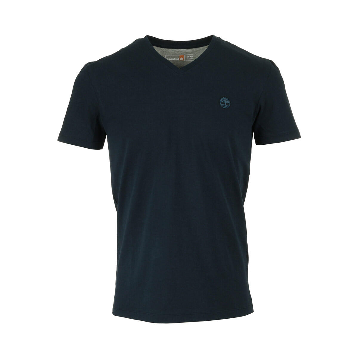 Timberland - T-shirt Homme V Neck Short Sleeve Tee - T-shirt Manches Courtes - Bleu - Decathlon