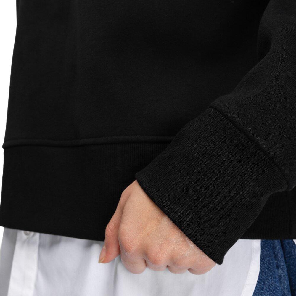 Felpa corta con cappuccio da donna Jolla-W Black Nero 5/7