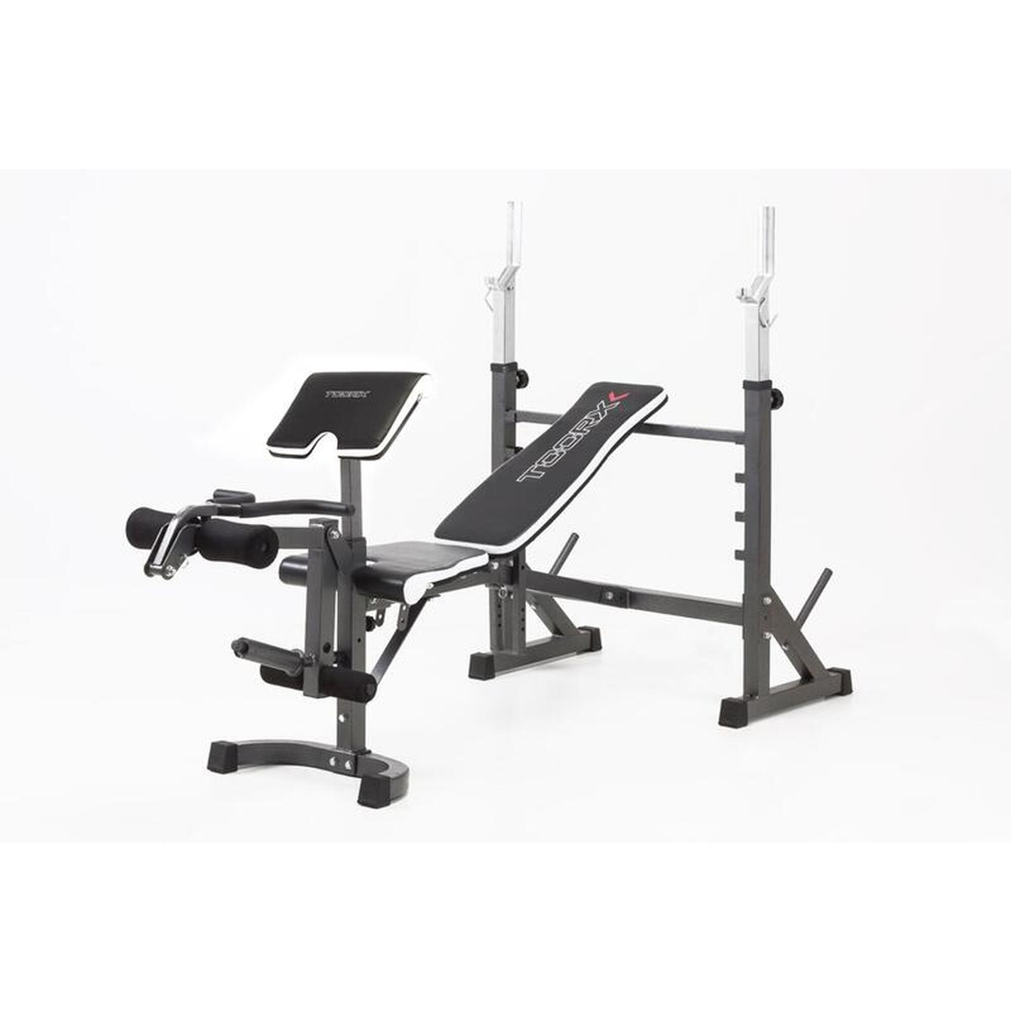 Toorx - Banc De Musculation Professionnel Wbx-90 - Banc De Musculation - Gris - Taille Unique - Decathlon