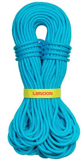 Corde d'escalade Tendon Master Pro 9,2 mm 80 m turquoise Complete Shield