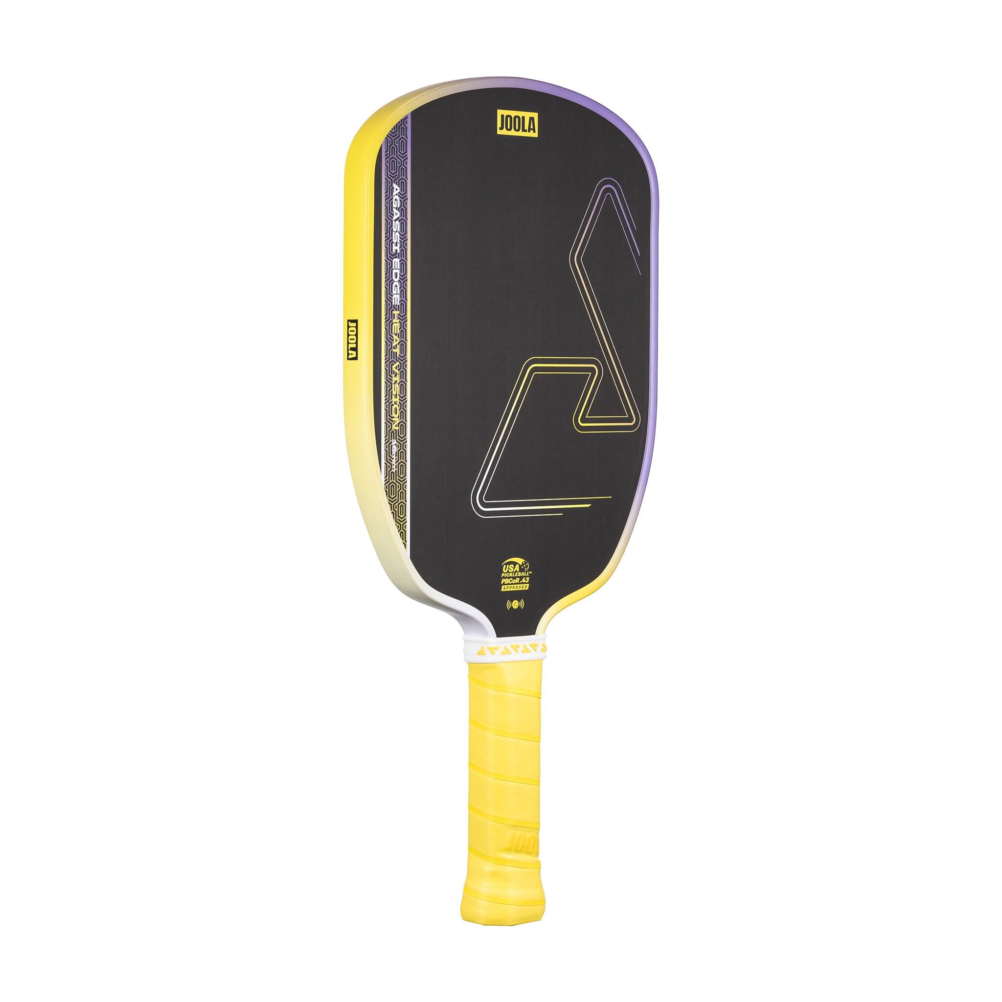 Raquete de pickleball Agassi Heat Vision 16 - Flash Yellow 2/5