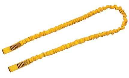 Dämpfende Verbindung Singing Rock Joule 160 cm gelb Dämpfer 2,6 kN CE EN 355