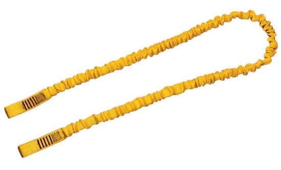 Dämpfende Verbindung Singing Rock Joule 160 cm gelb Dämpfer 2,6 kN CE EN 355