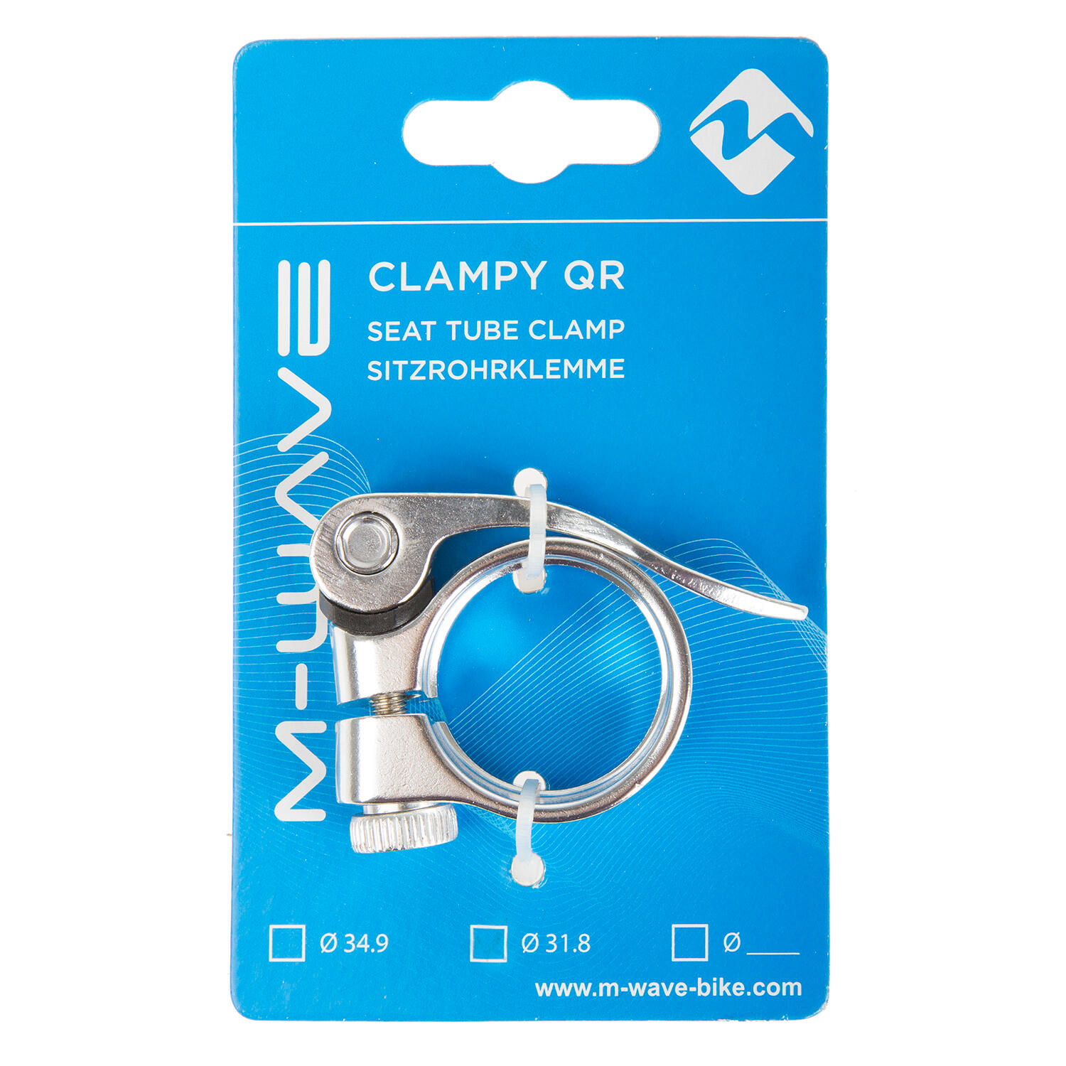 SERRAGE DE SELLE M-WAVE - CLAMPY QR COLLIER 2/2