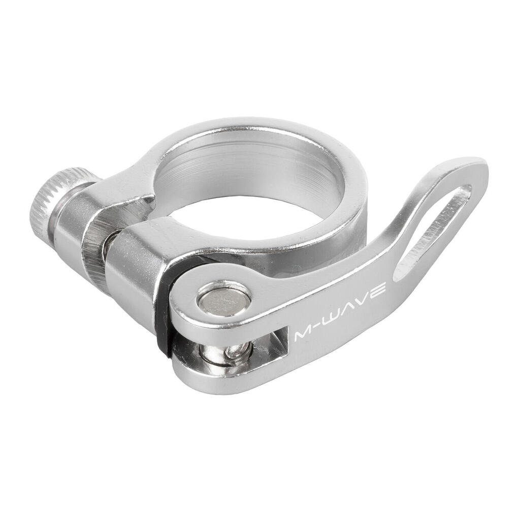 M-WAVE Clampy QR collier de serrage selle argent