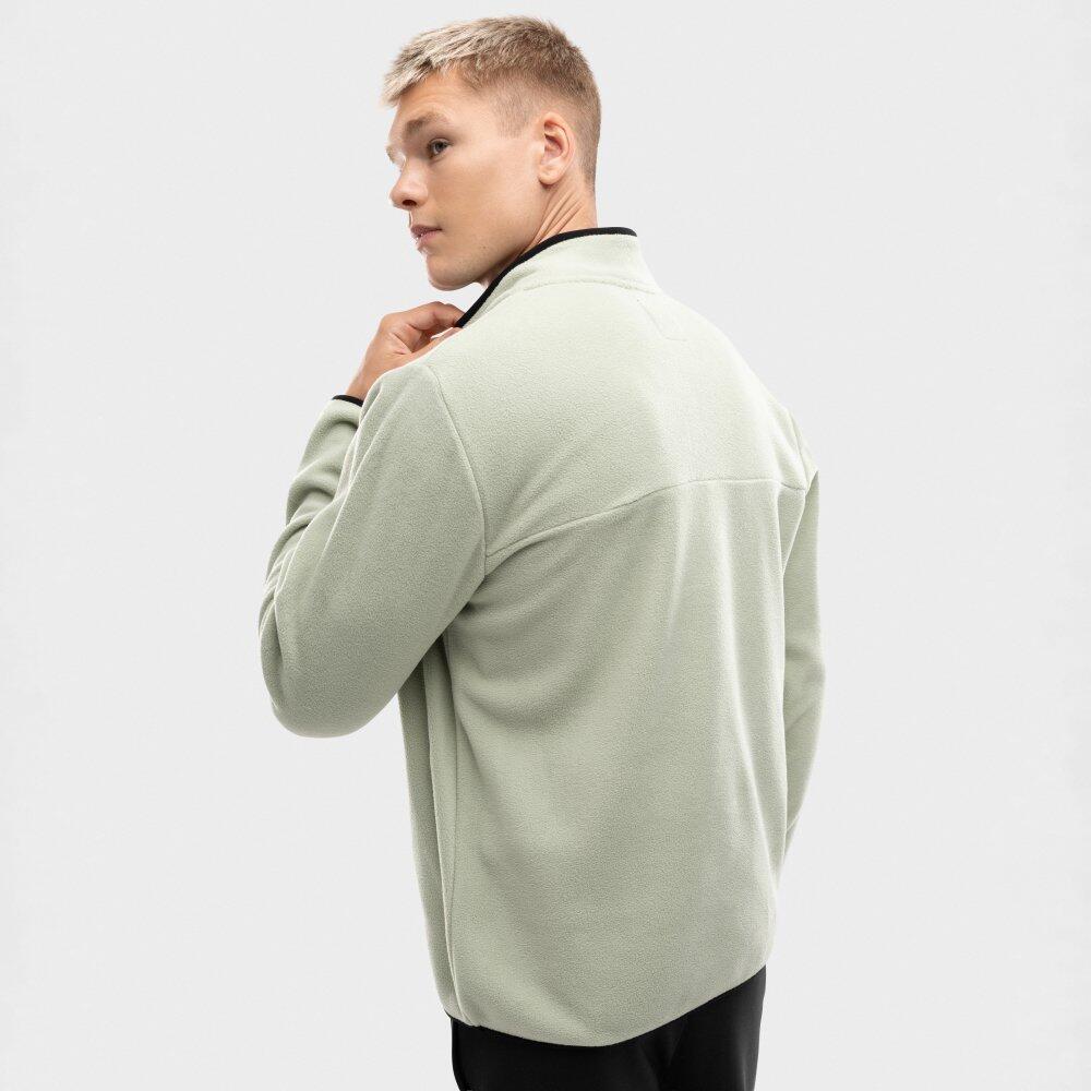 Pull polaire épais homme Sports d'hiver Myoko Vert 6/8