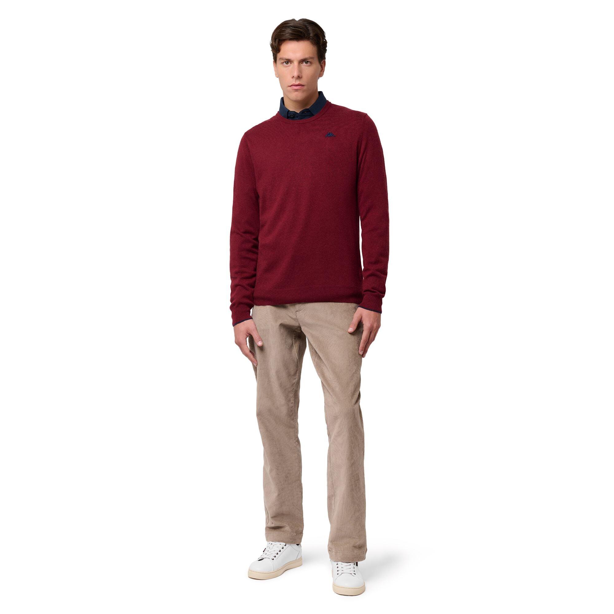 Maglione da uomo in poliammide rosso da lifestyle 6/6