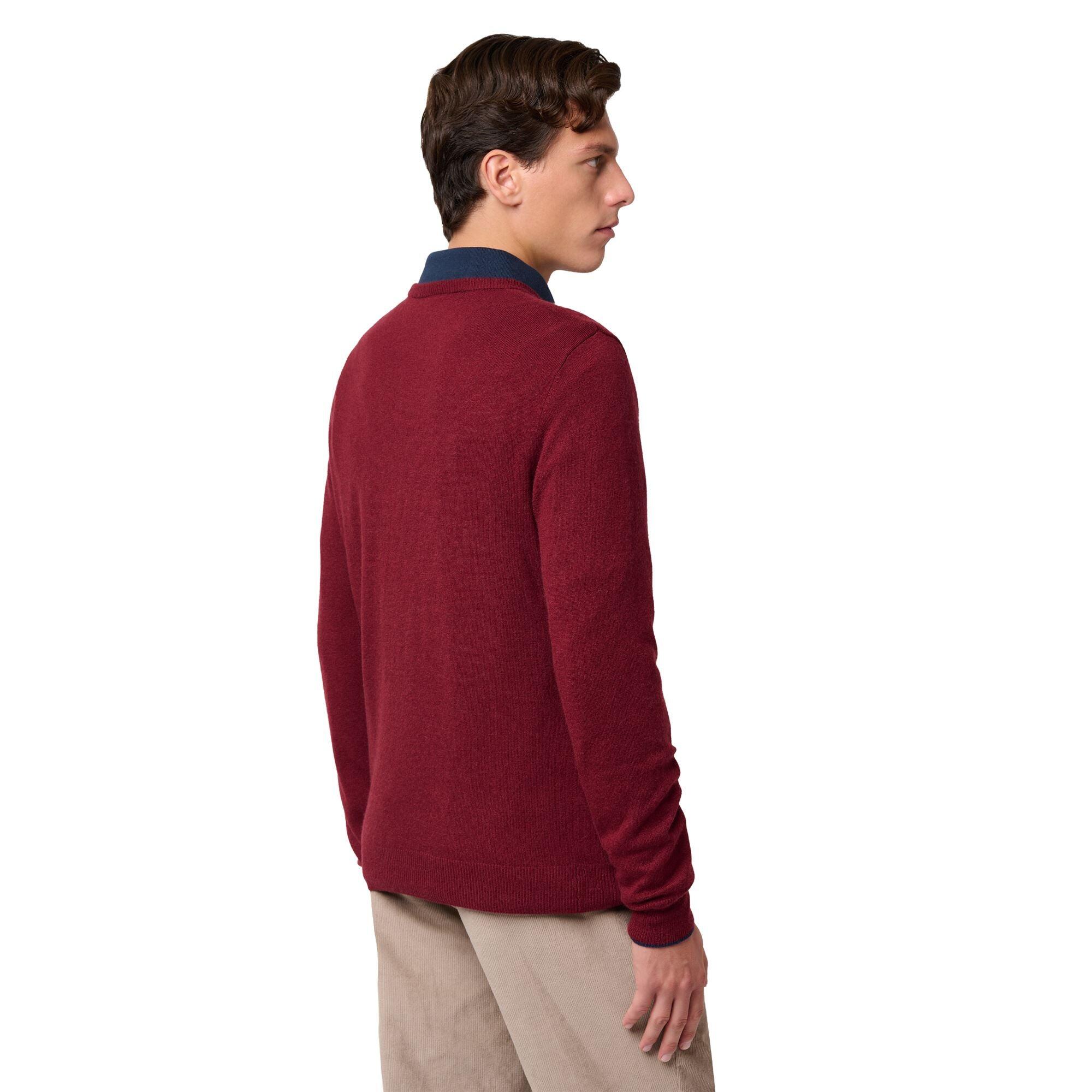 Maglione da uomo in poliammide rosso da lifestyle 5/6