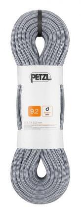 Corde d'escalade Petzl Volta 9,2 mm 70 m grise multi‑type Duratec Dry EverFlex