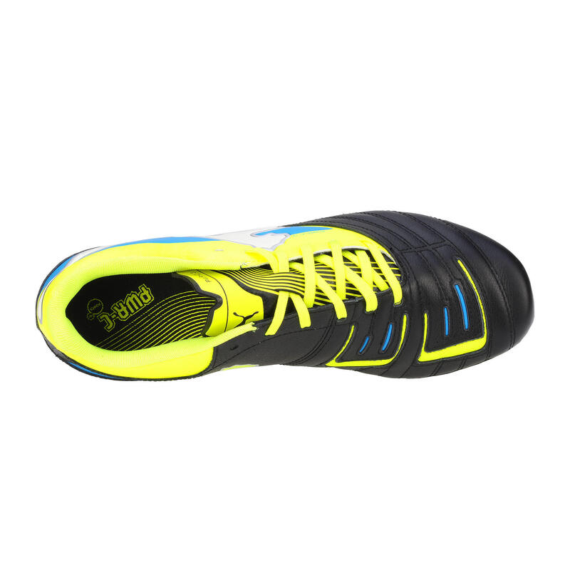 Ghete fotbal Puma PowerCat 3 r MG, black-yellow-white-blue