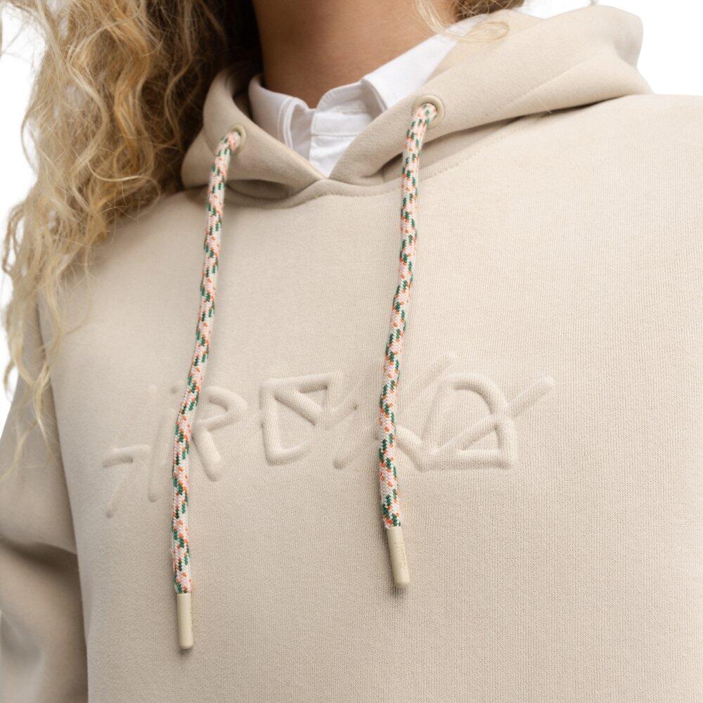 Felpa corta con cappuccio da donna Jolla-W Sand Beige 4/6