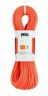 Corda da arrampicata Petzl Volta 92 mm 70 m arancione ultraleggera Duratec Dry