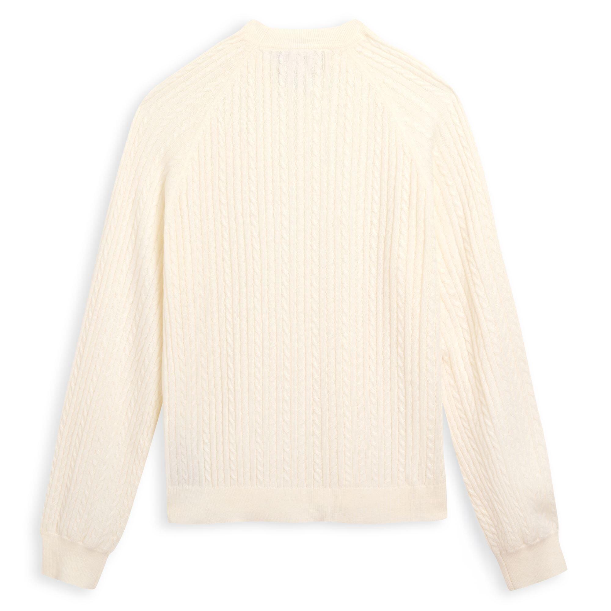 Maglione da donna in nylon bianco da lifestyle 2/3